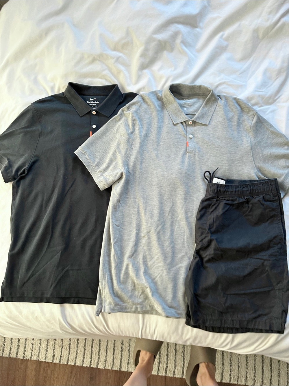 Nike Dri-Fit Men's Polo Shirt and shorts Bundle